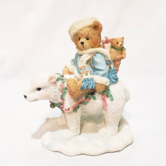 Cherished Teddies Eric Bear Tidings of Joy 4.5" 1994 Enesco P Hillman 622796 - Picture 1 of 5